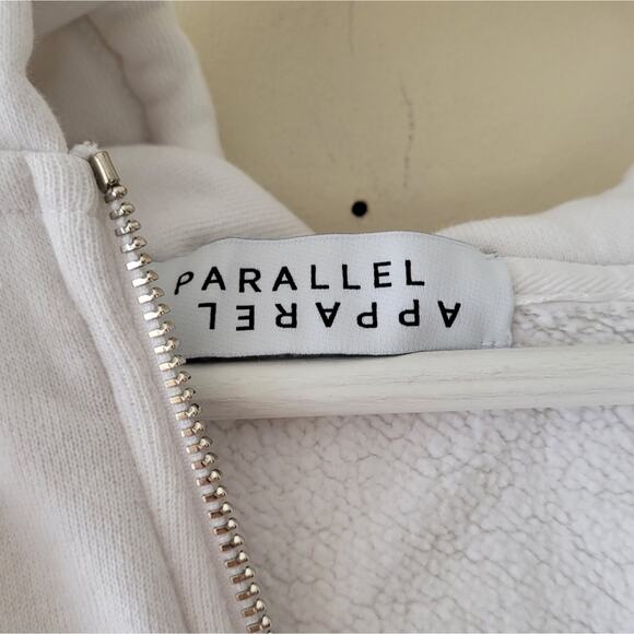 Parallel Apparel Hero Hoodie Oversized White - Picture 4 of 8